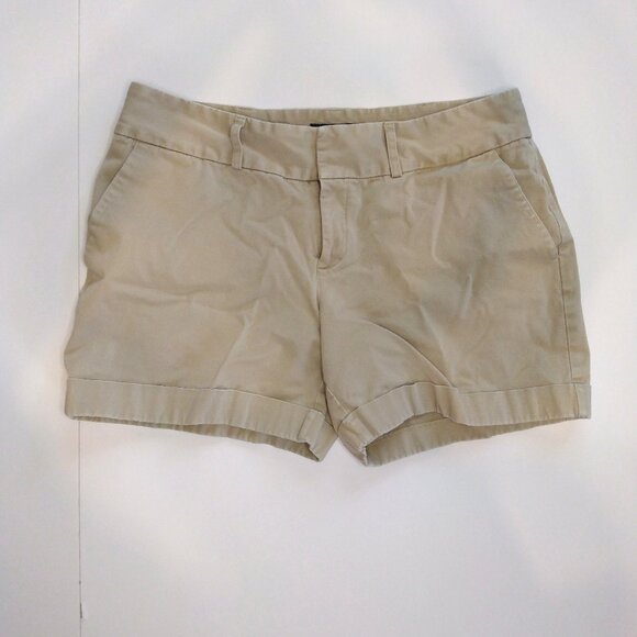 INC International Concepts Women's Khaki Shorts Size 10 - Picture 1 of 2